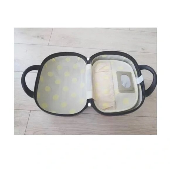 Hello Kitty Travel Cosmetic Case Box Beauty Makeup Case Bag Organizer Pink - Picture 7 of 8